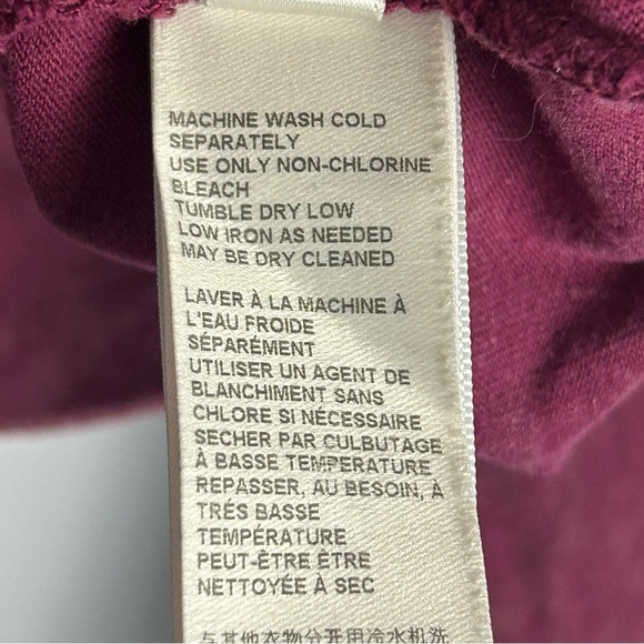 Free People We The Free 213 Pullover Tee Sweet Myrtle Size Small - Picture 7 of 11